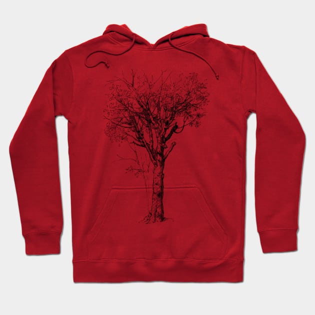 Tree Hoodie by T-Paint